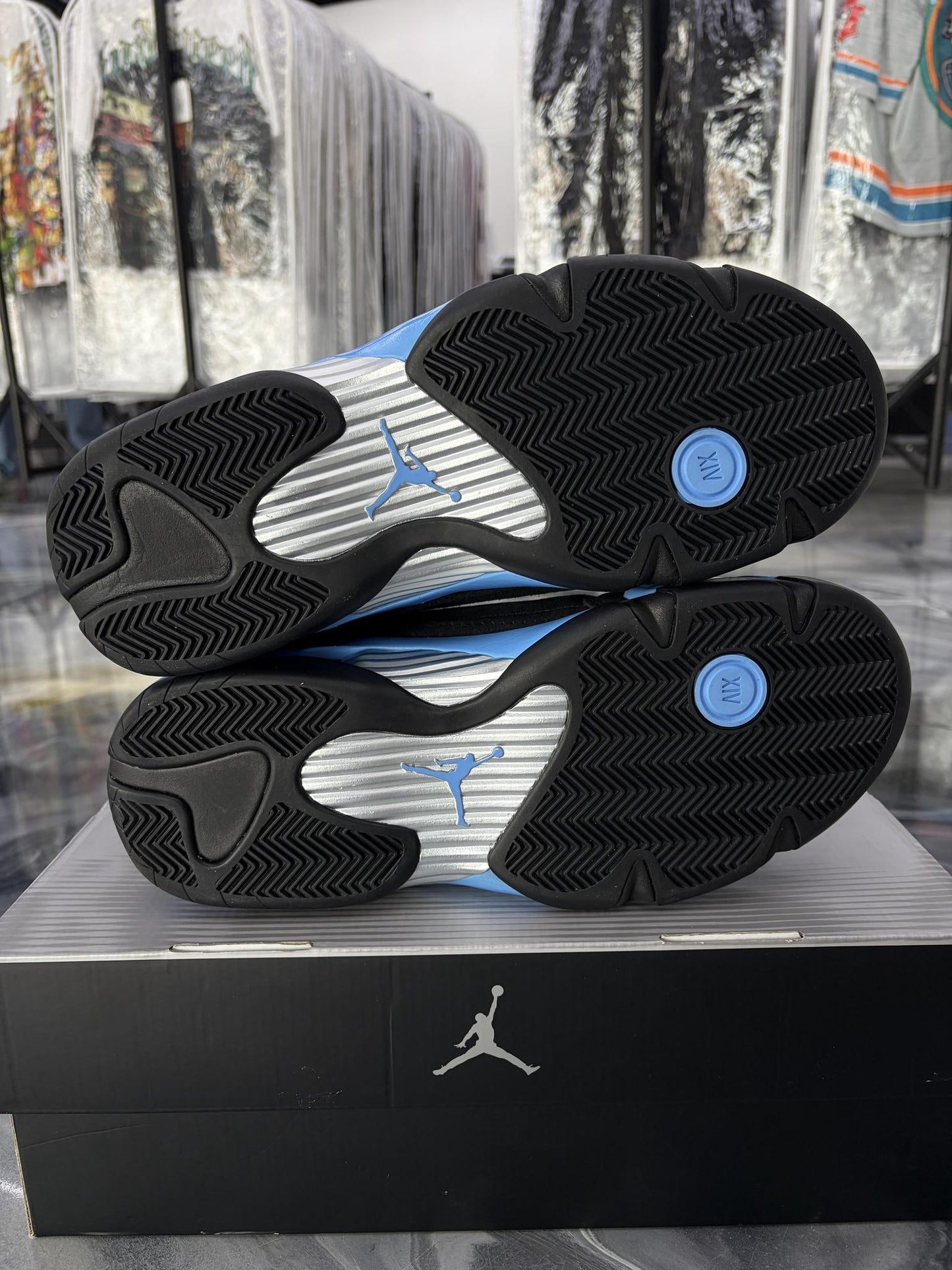 Jordan 14 "University Blue" Used Size 11