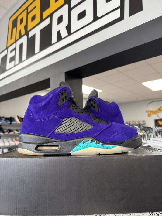 Jordan 5 "Alternate Grape" Used Size 10.5