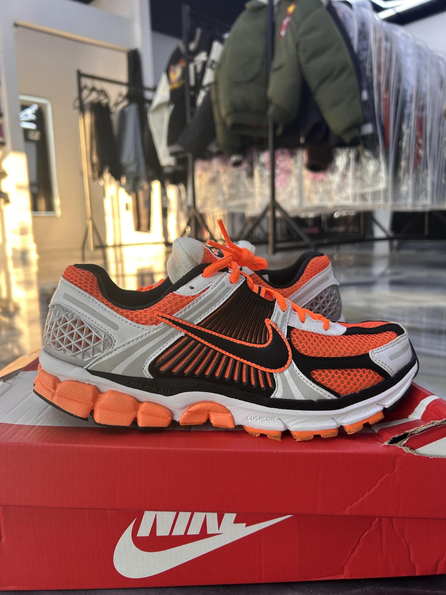Nike Vomero 5 "Total Orange" Used Size 8.5