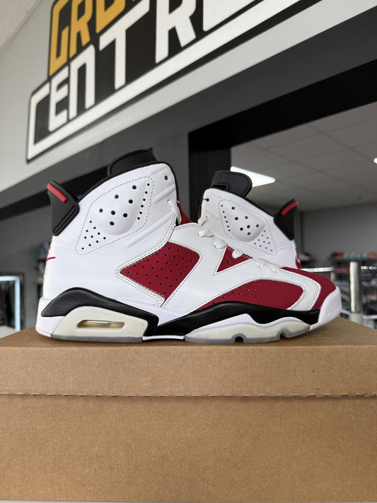 Jordan 6 "Carmine" Used Size 8.5