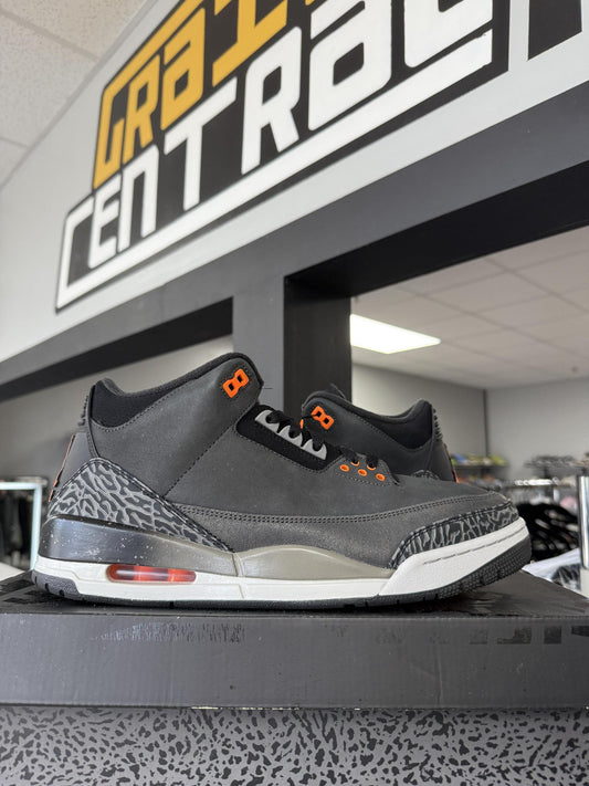 Jordan 3 "Fear" Used Size 12