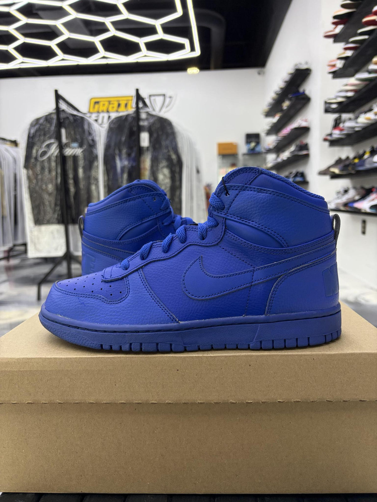 Nike Big High "Royal" Used Size 7.5