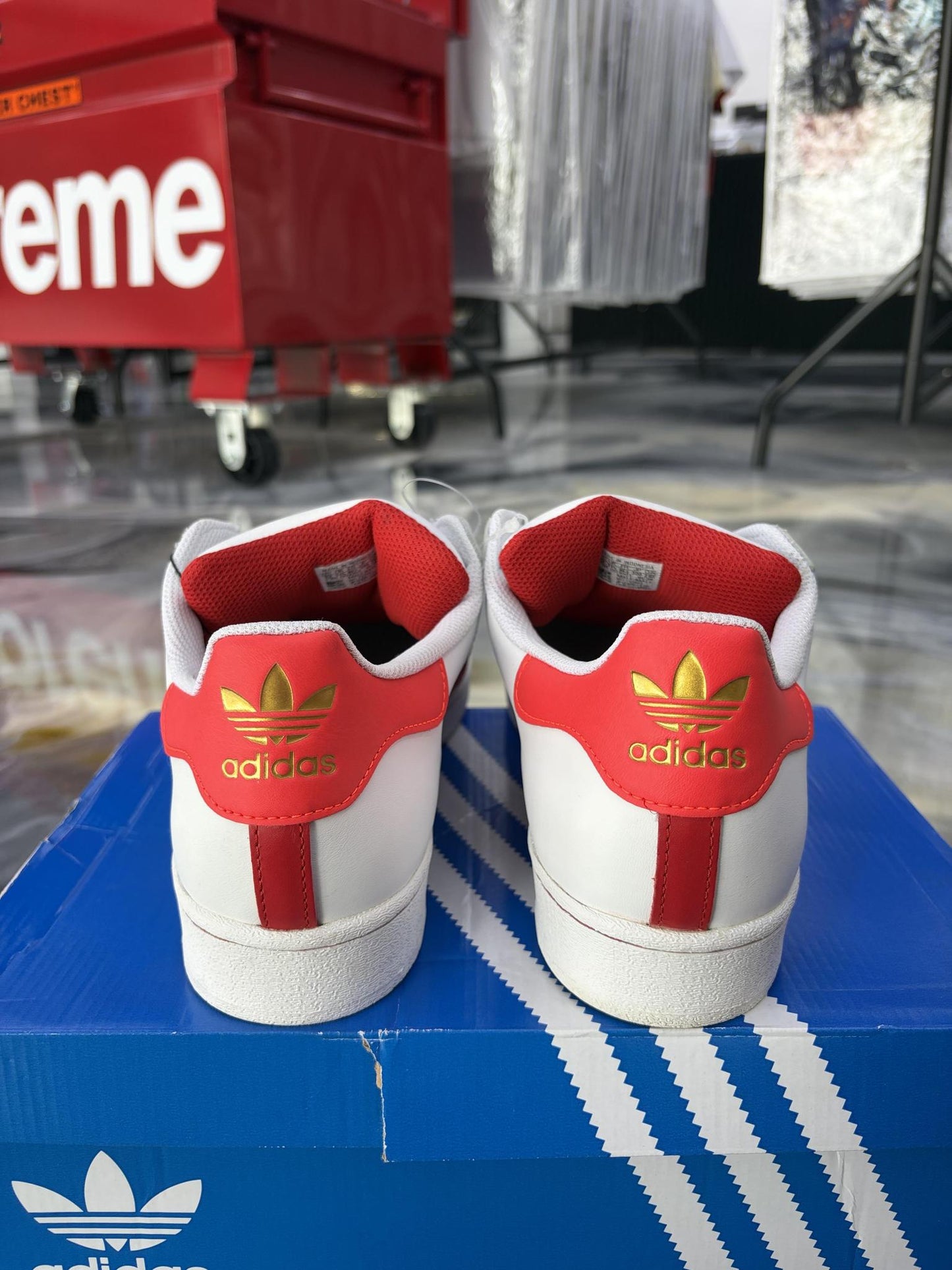 Adidas Superstar Laceless Used Size 12