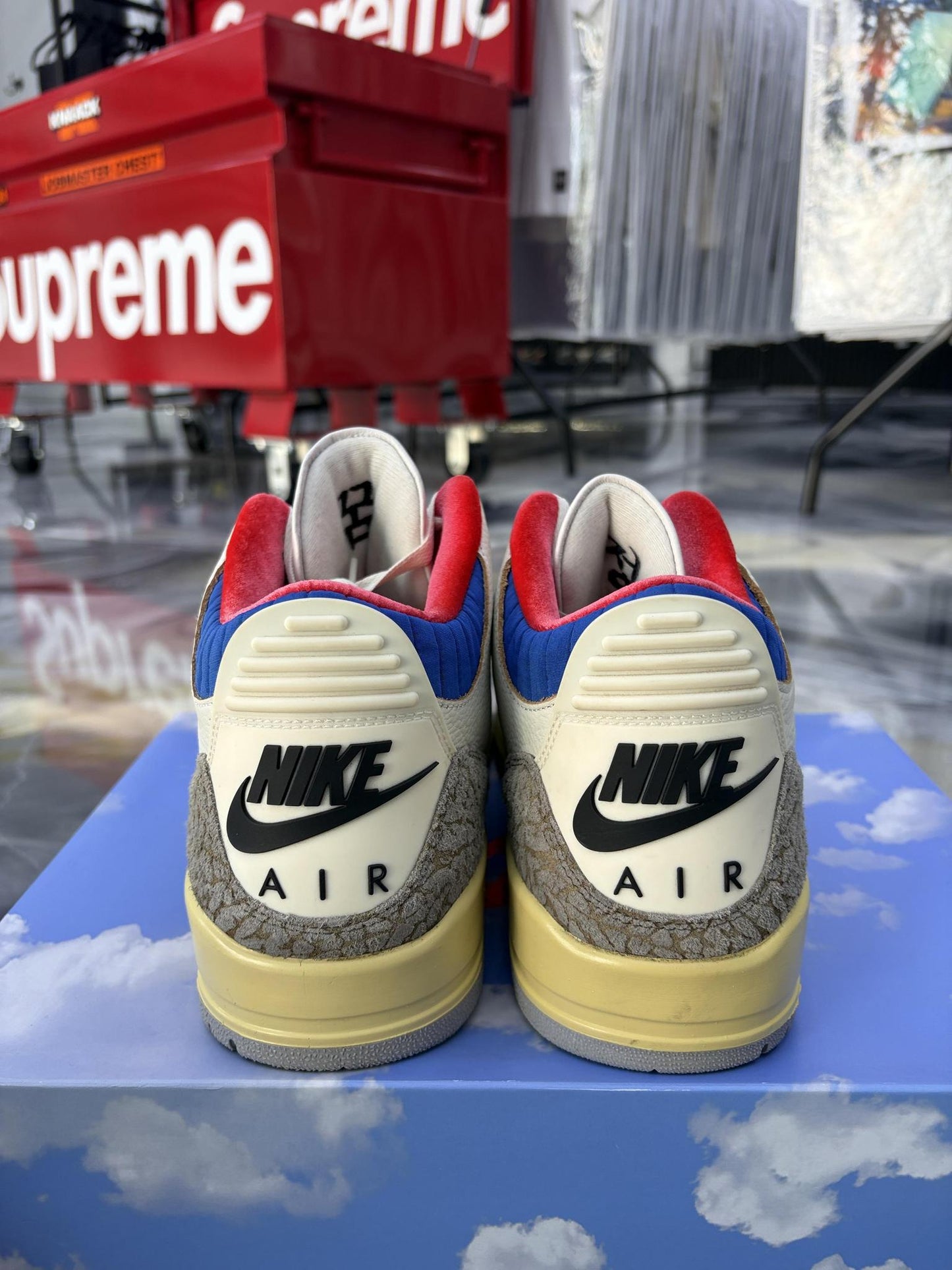 Jordan 3 "Seoul" Used Size 13