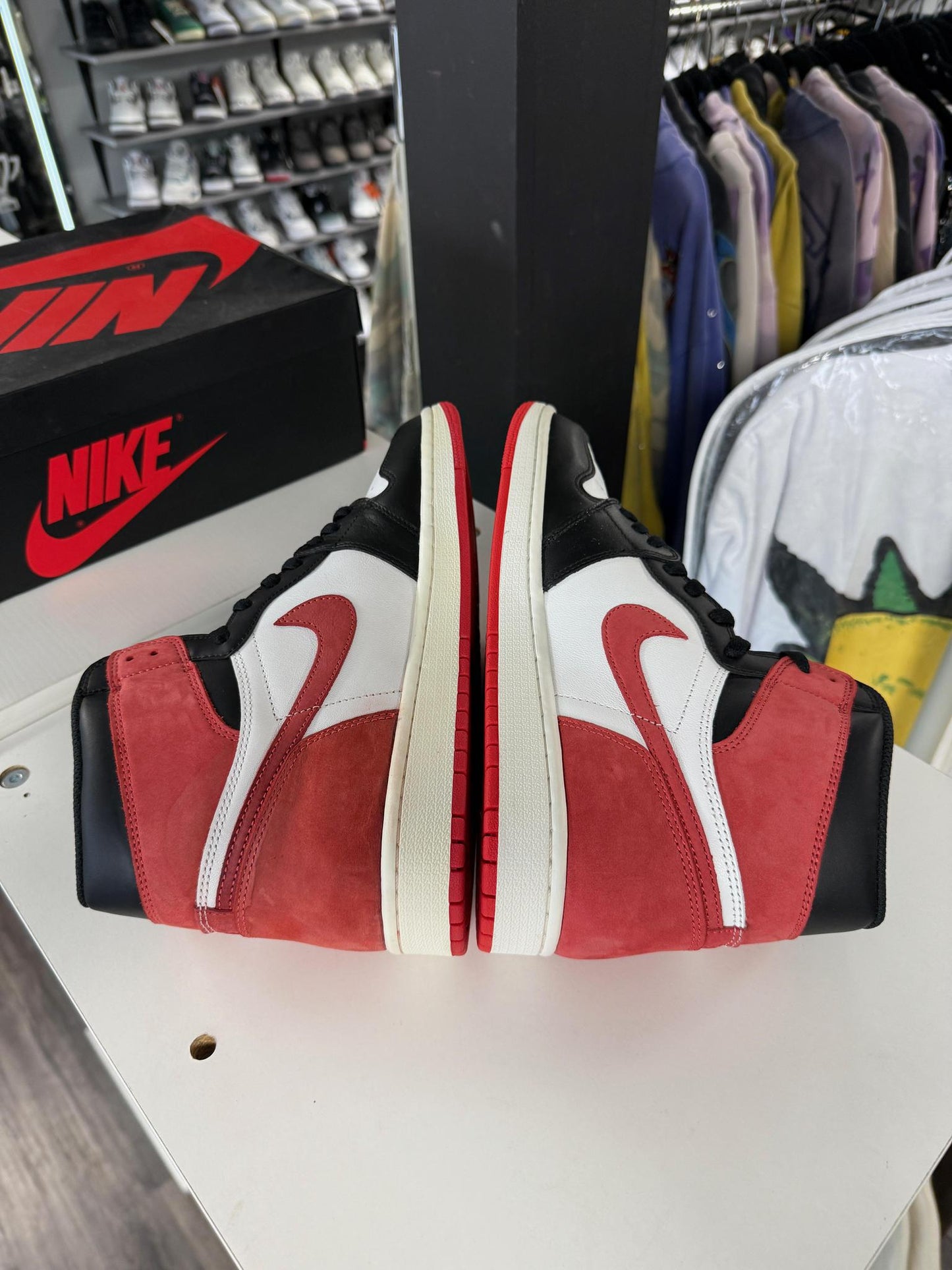 Jordan 1 "Track Red" Used Size 11