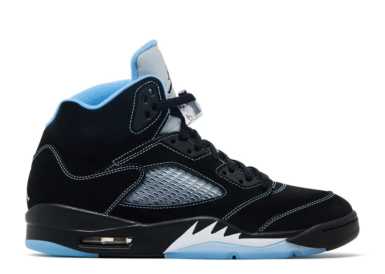 Jordan 5 "Black University Blue"