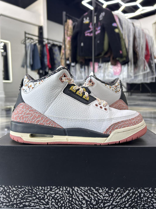 Jordan 3 "Vintage Floral" Used Size 6Y/7.5W