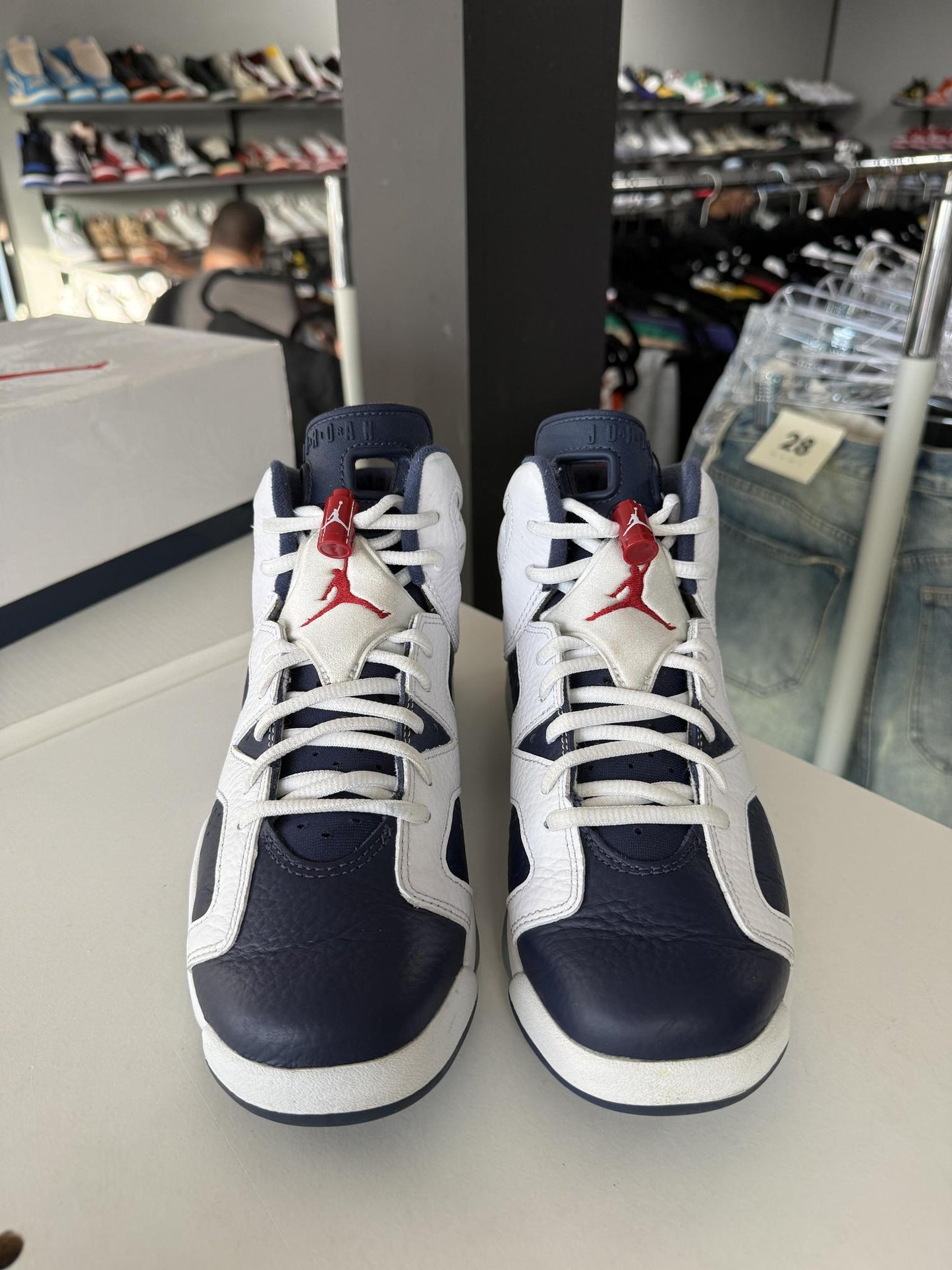 Jordan 6 "Olympic" Used Size 7Y/8.5W