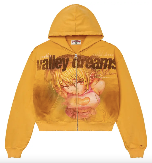 Vale Gold Rush Zip Up "Yellow"