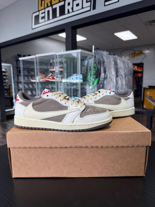 Jordan 1 Low x Travis Scott "Reverse Mocha" Used Size 7Y/8.5W