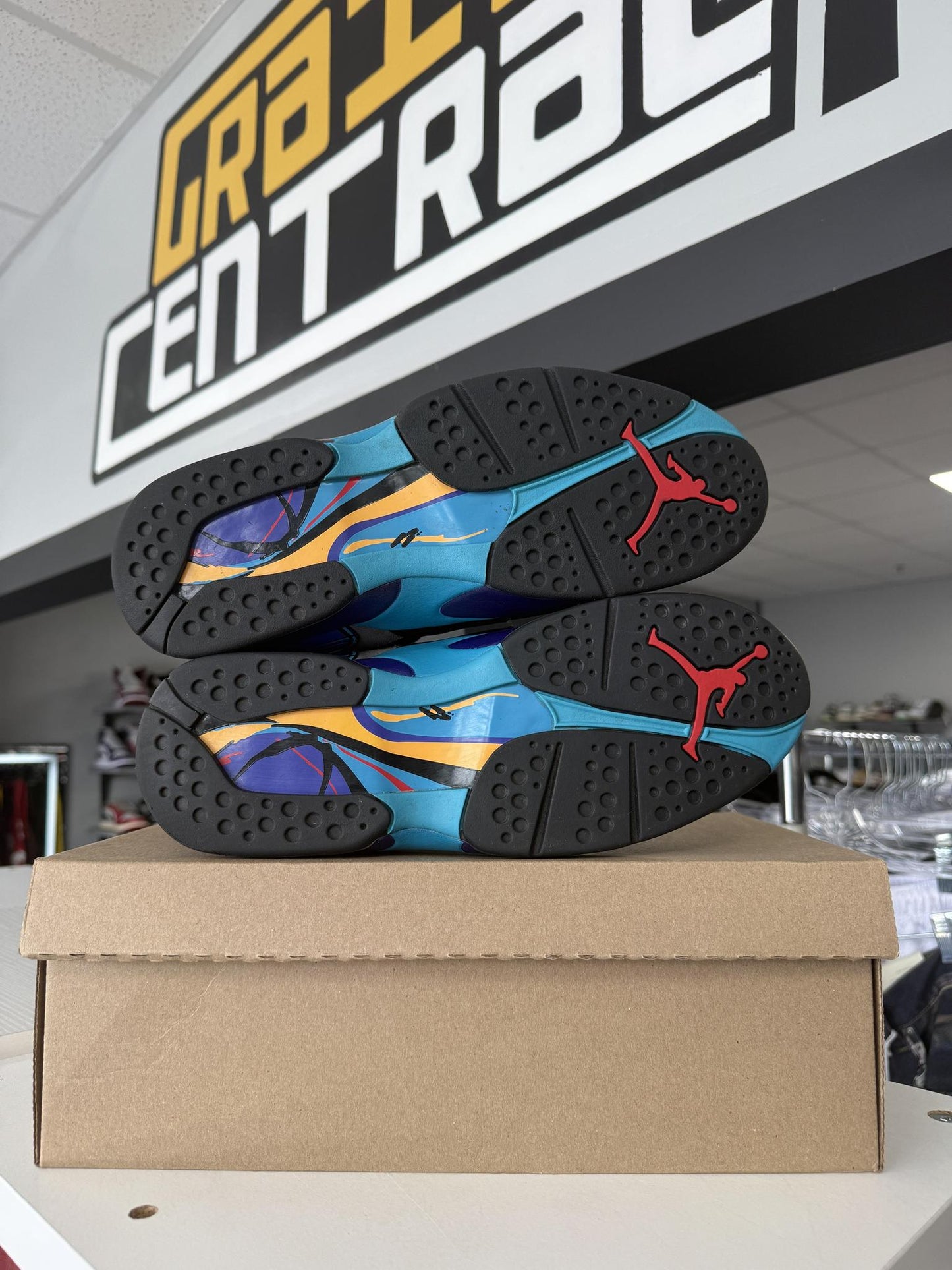 Jordan 8 "Aqua" Used Size 11