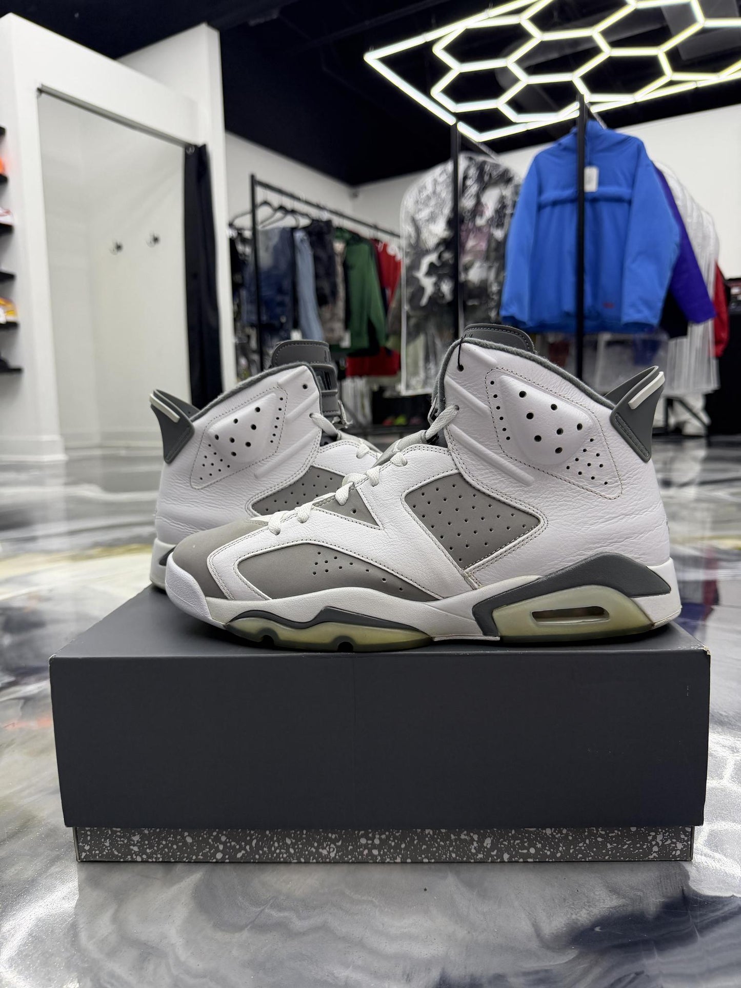 Jordan 6 "Cool Grey" Used Size 13
