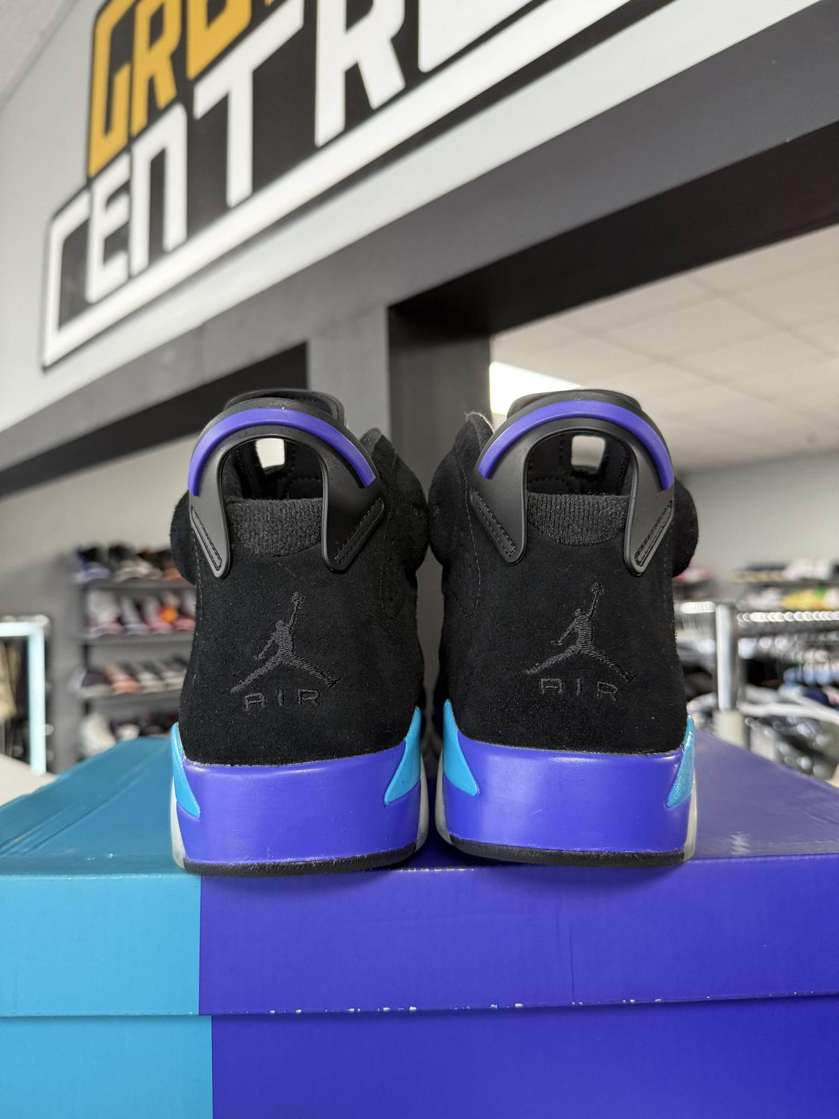 Jordan 6 "Aqua" Used Size 8