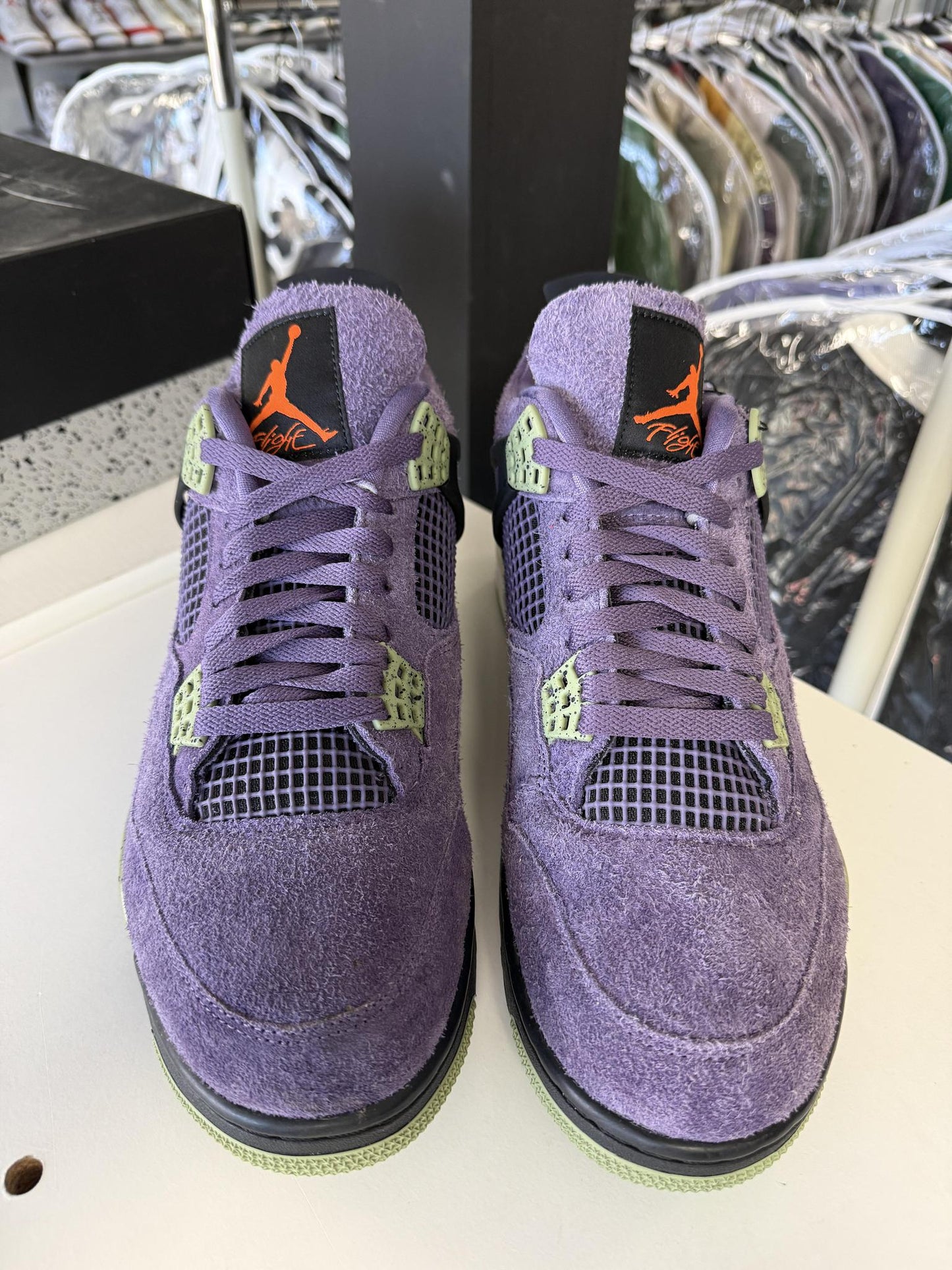 Jordan 4 "Canyon Purple" Used Size 12.5