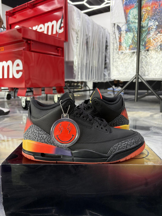 Jordan 3 x J Balvin "Rio" Used Size 10.5