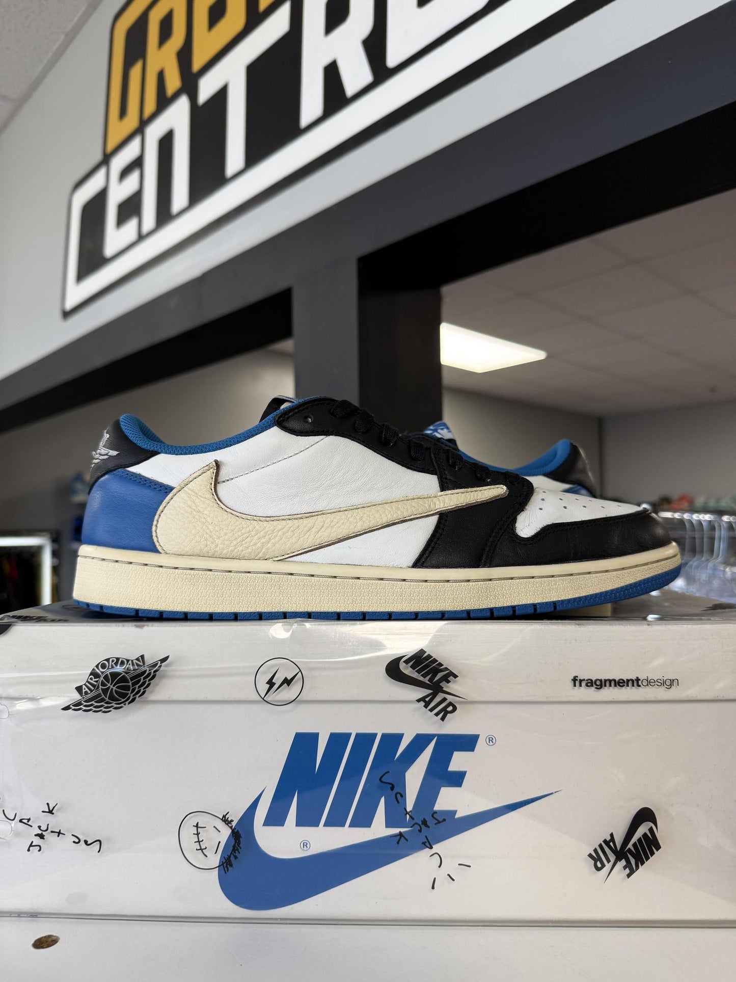 Jordan 1 Low x Travis Scott x Fragment Used Size 13