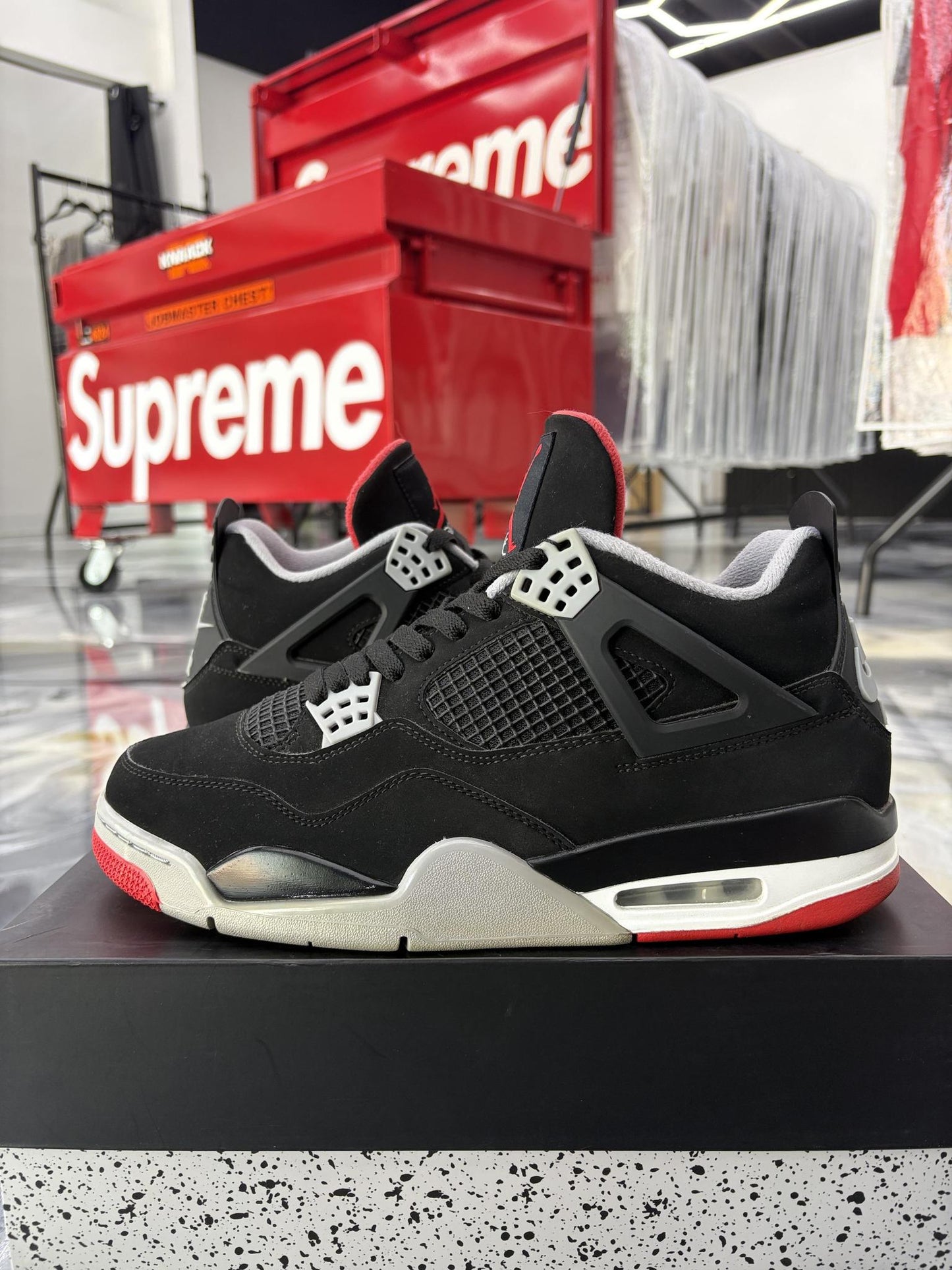 Jordan 4 "Bred" Used Size 10.5