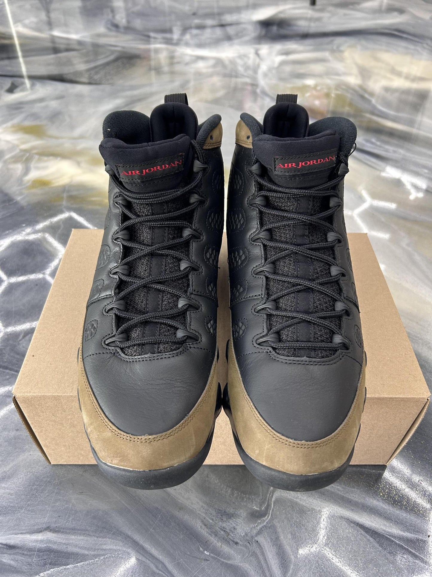 Jordan 9 "Olive" Used Size 13