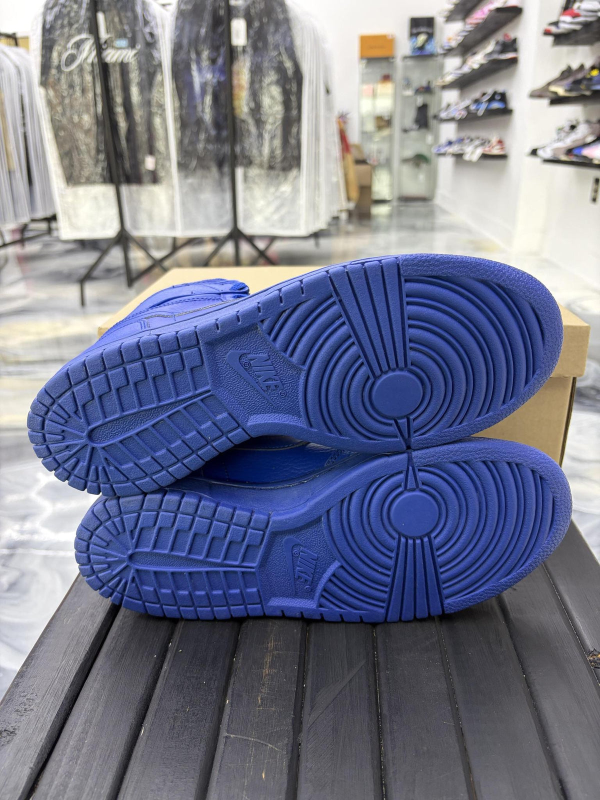 Nike Big High "Royal" Used Size 7.5