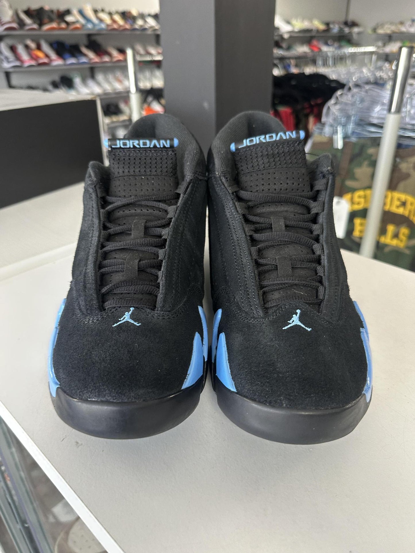 Jordan 14 "University Blue" Used Size 10.5
