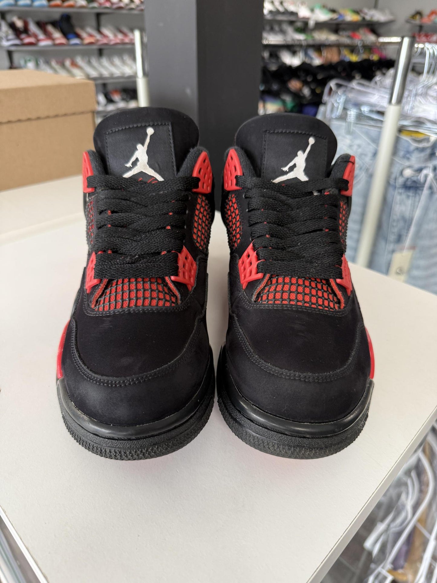 Jordan 4 "Red Thunder" Used Size 8