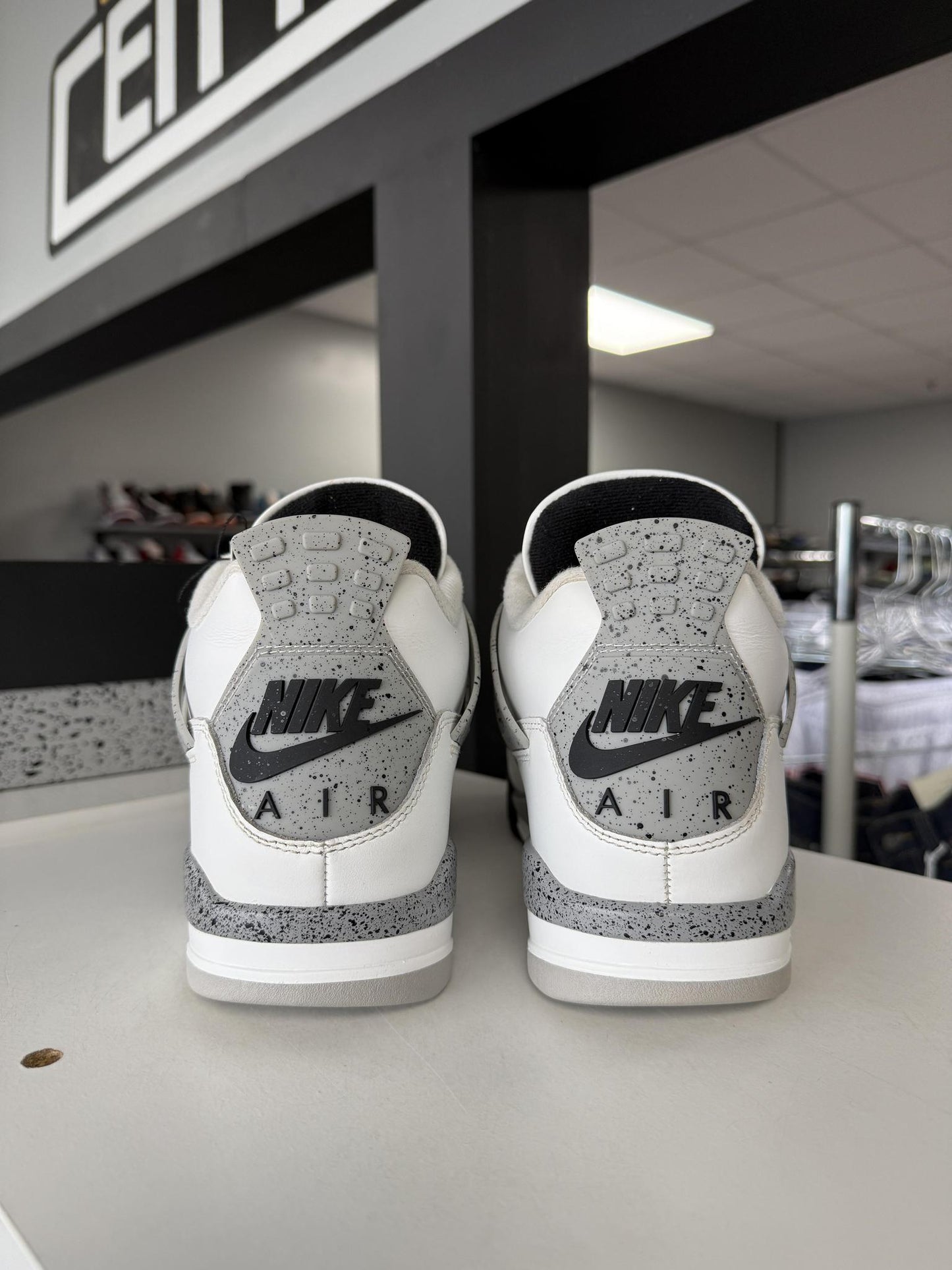 Jordan 4 "White Cement" Used Size 11