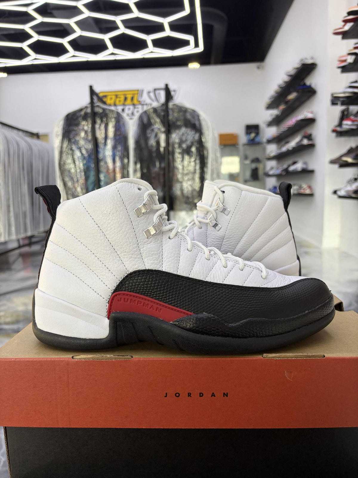 Jordan 12 "Red Taxi" Used Size 7.5