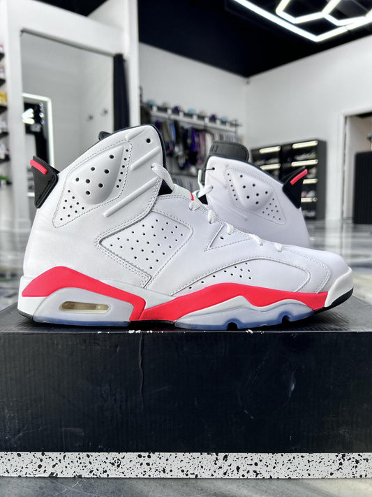 Jordan 6 "White Infrared" Used Size 12