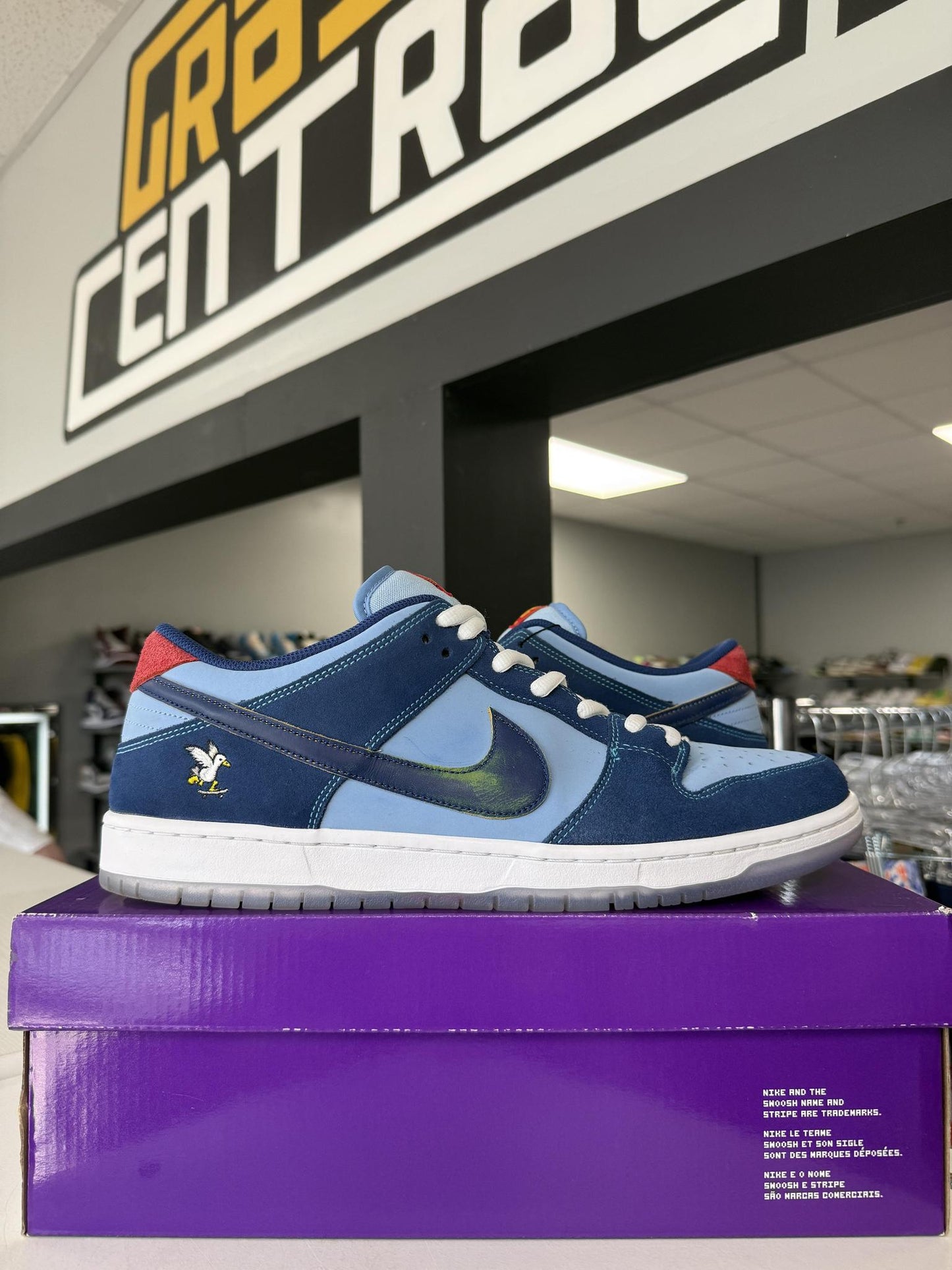 Nike SB Dunk Low "Why So Sad" Used Size 14