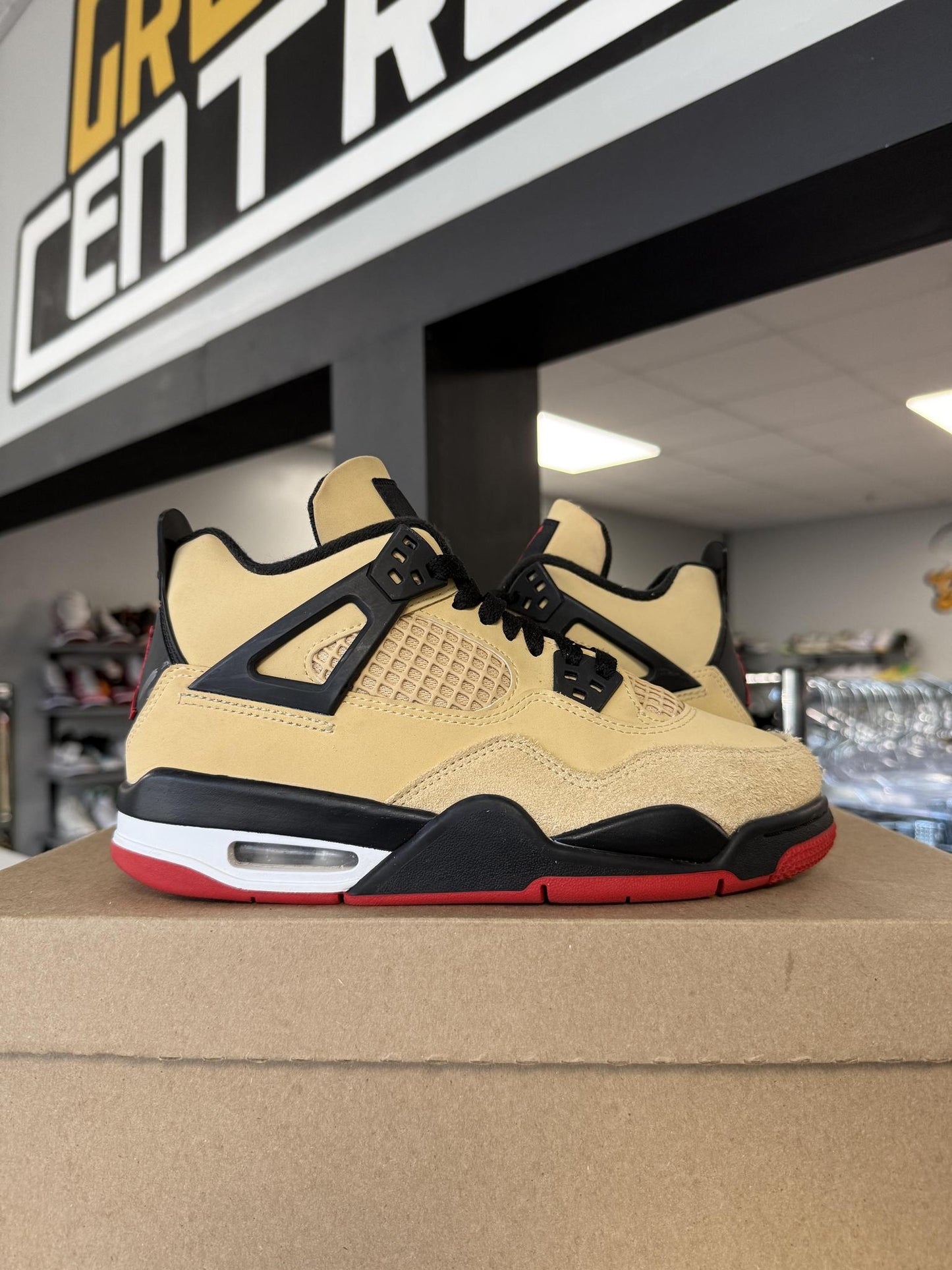 Jordan 4 Pizza Used Size 5Y/6.5W