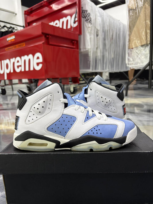 Jordan 6 "UNC" Used Size 6.5Y/8W