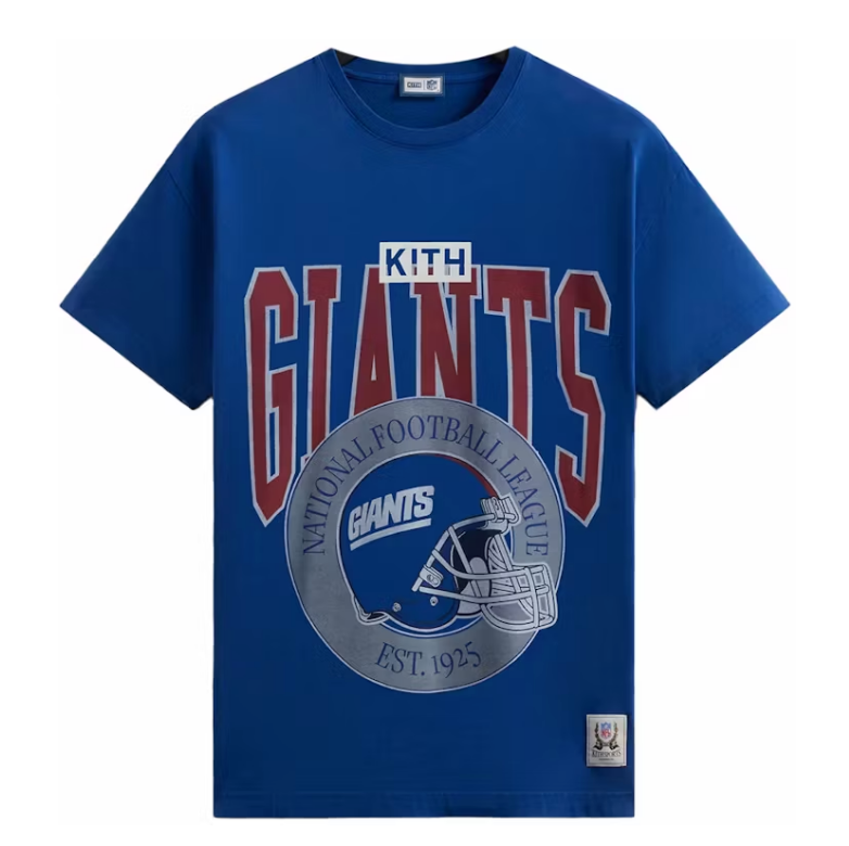 Kith x Giants Tee "1925 Blue"