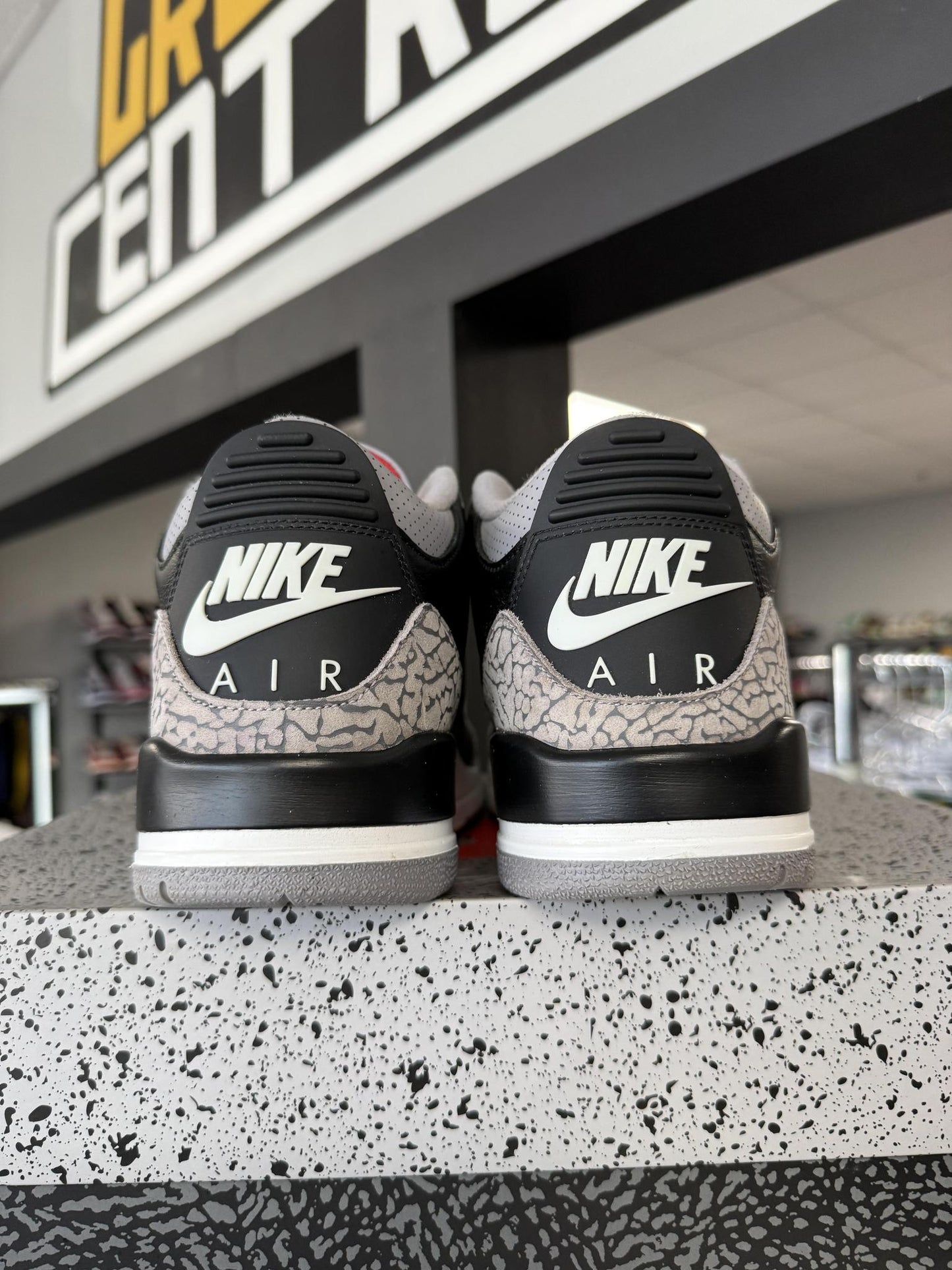 Jordan 3 "Black Cement" Used Size 10.5