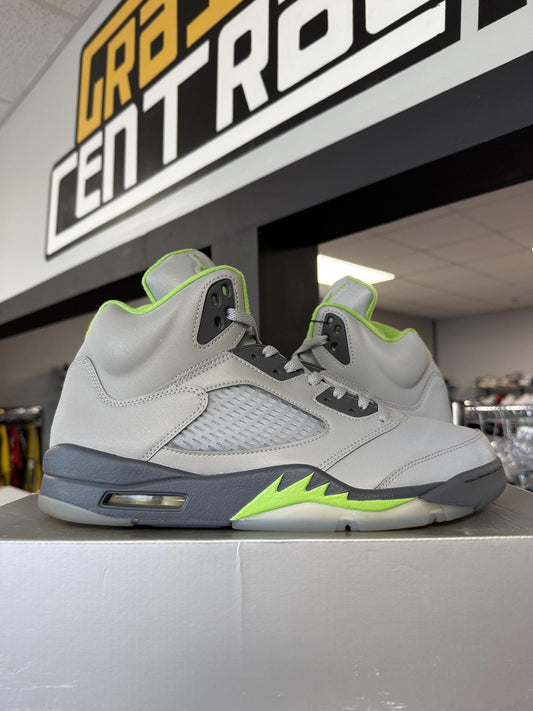 Jordan 5 "Green Bean" Used Size 13