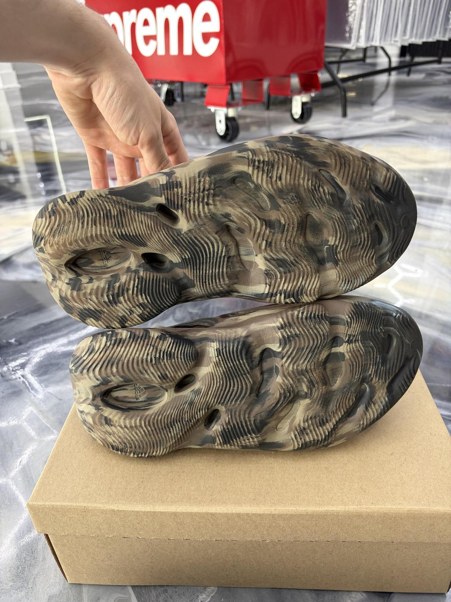 Yeezy Foam RNR "Cinder" Used Size 10