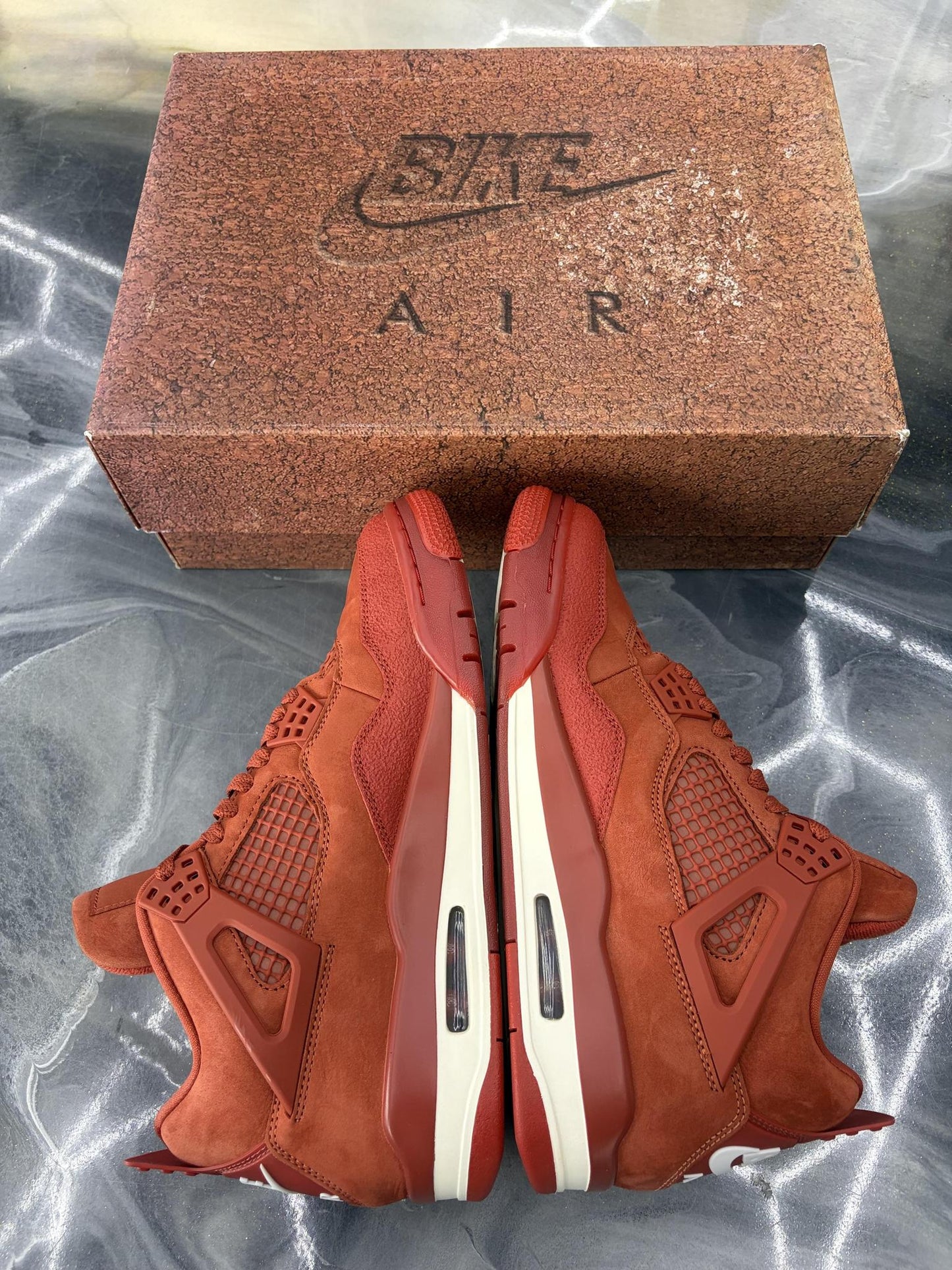 Jordan 4 "Brick By Brick" Used Size 9.5