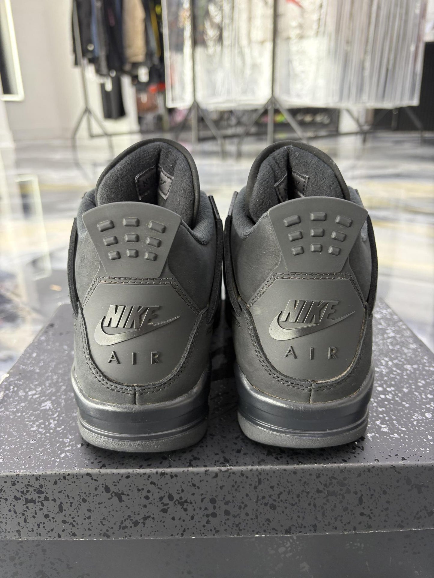 Jordan 4 "Black Cat" Used Size 6Y/7.5W