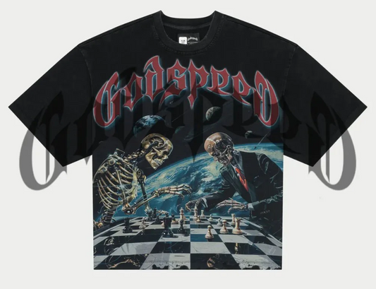 Godspeed Checkmate Tee "Black"