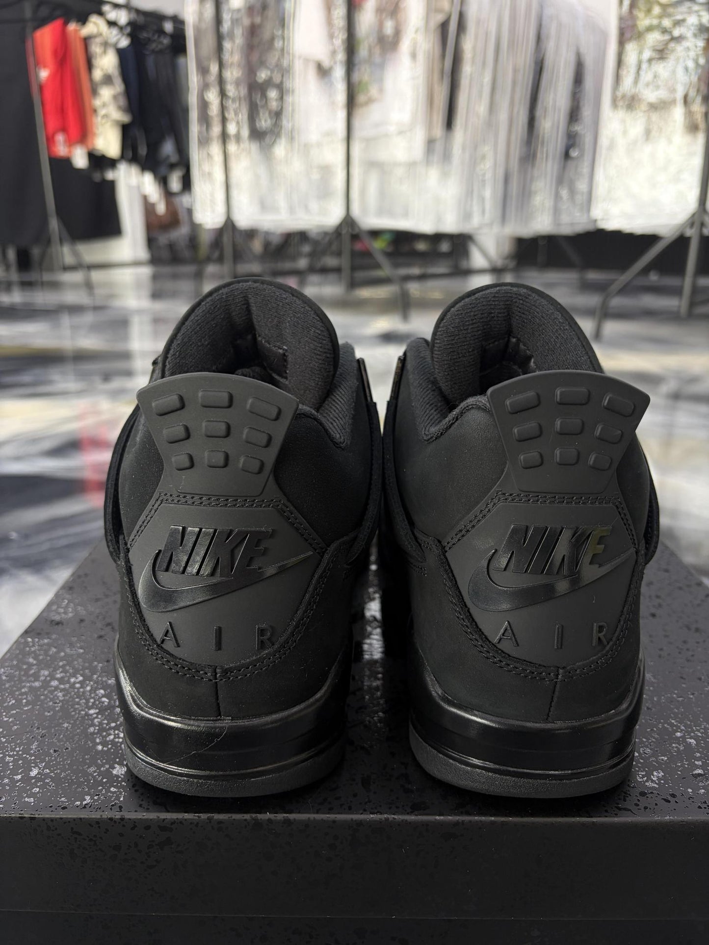Jordan 4 "Black Cat" Used Size 10.5