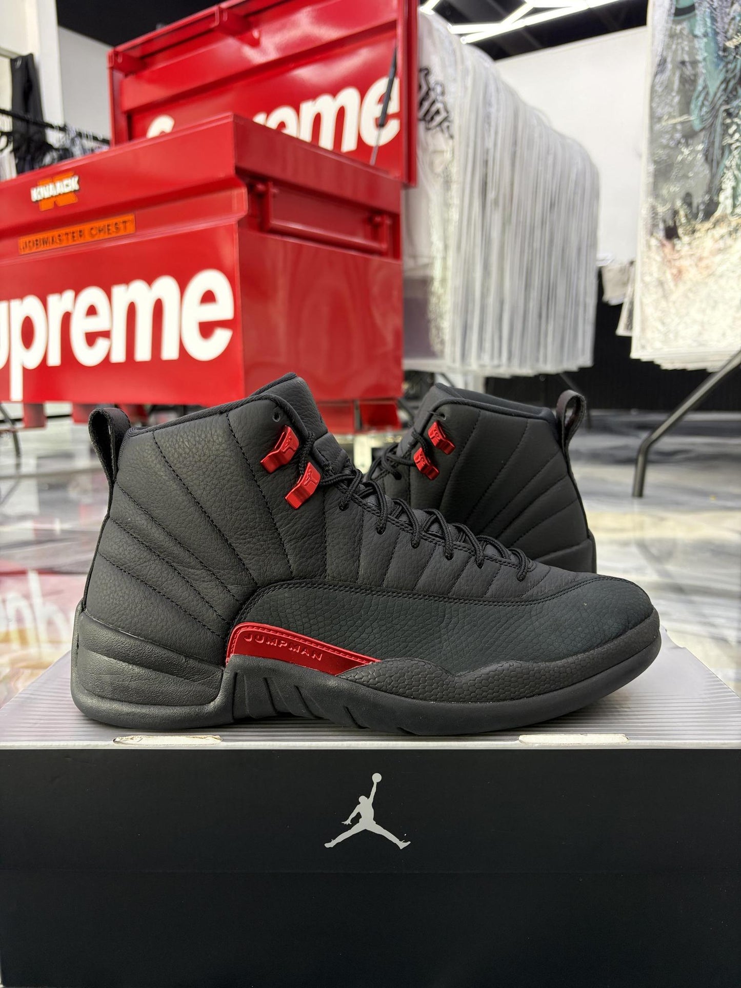 Jordan 12 "Bloodline" Used Size 10.5