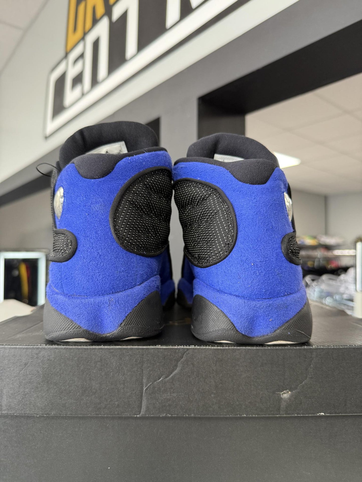 Jordan 13 Black "Hyper Royal" Used Size 7Y/8.5W