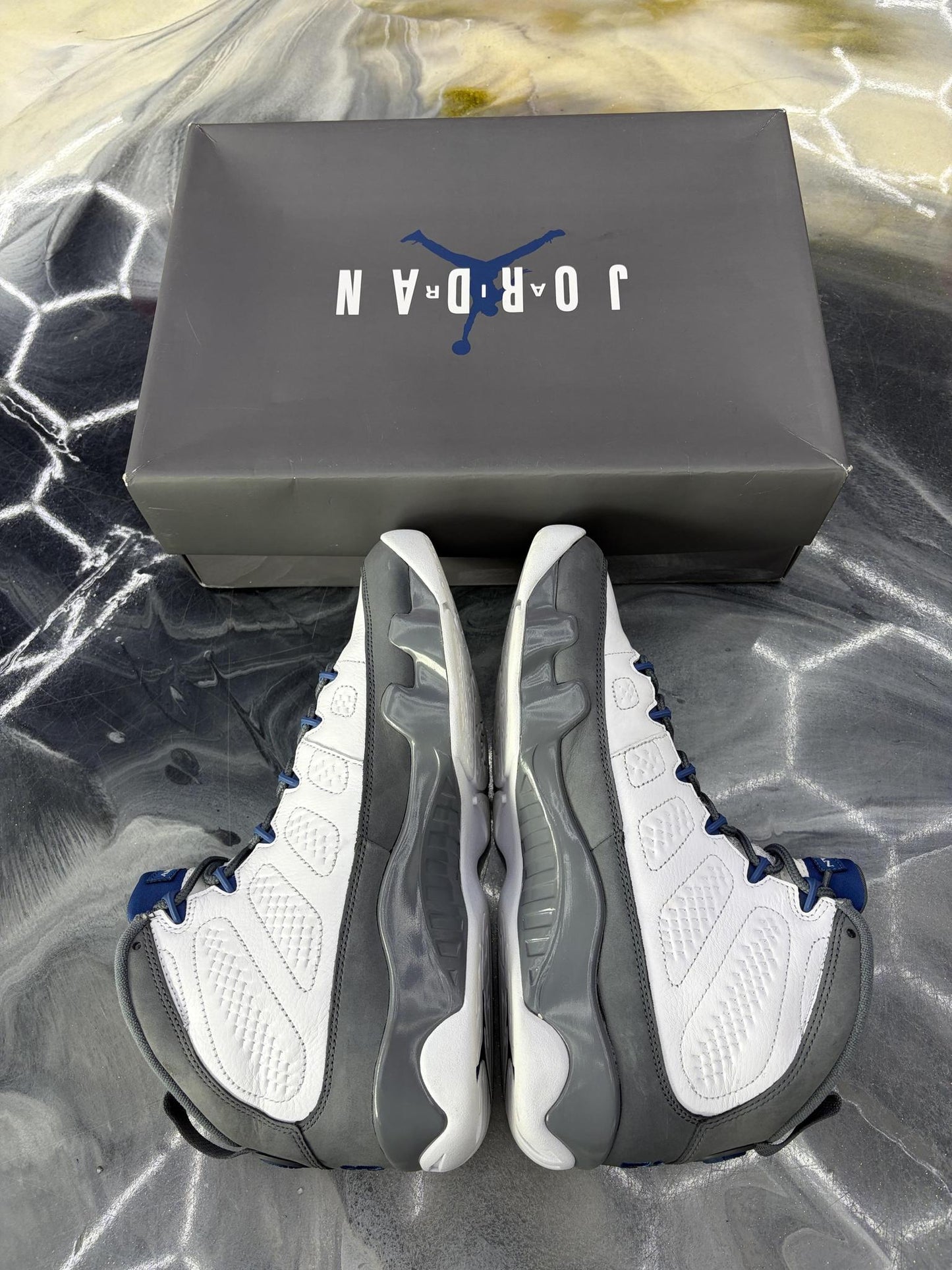 Jordan 9 "French Blue" Used Size 10.5