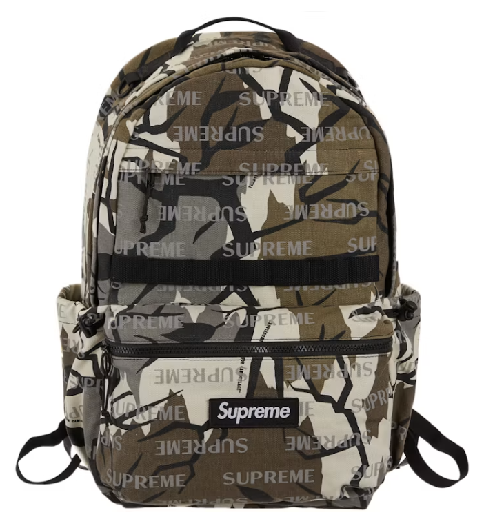 Supreme Logo Backpack (FW26) "Predator Camo"