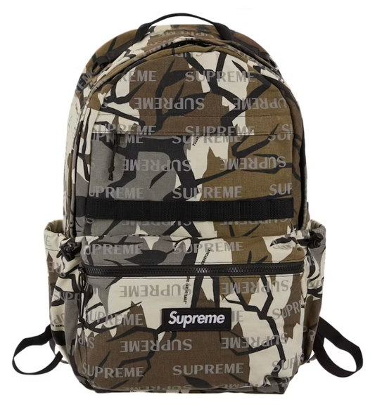Supreme Logo Backpack (FW26) "Predator Camo"