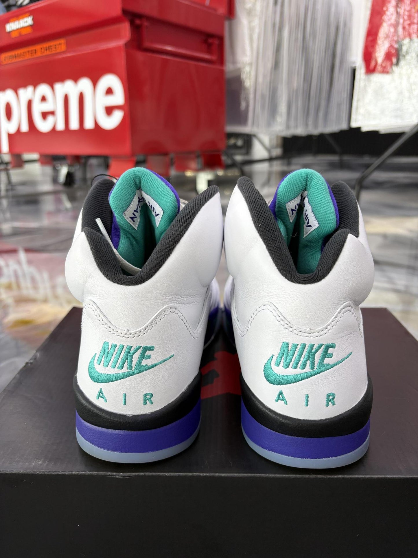 Jordan 5 "Grape" Used Size 9