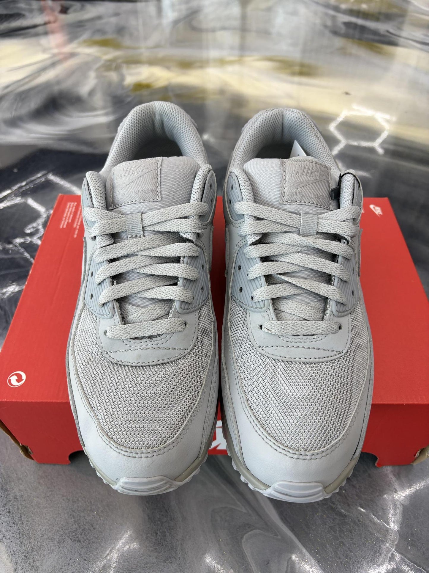 Nike Air Max 90 "Wolf Grey" Used Size 9.5