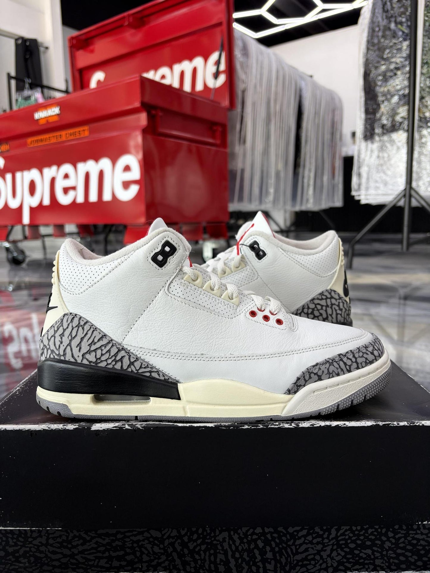 Jordan 3 "Reimagined" Used Size 8
