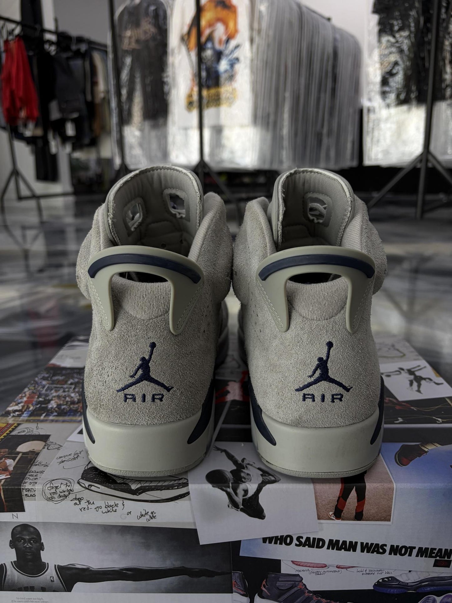 Jordan 6 "Georgetown" Used Size 10