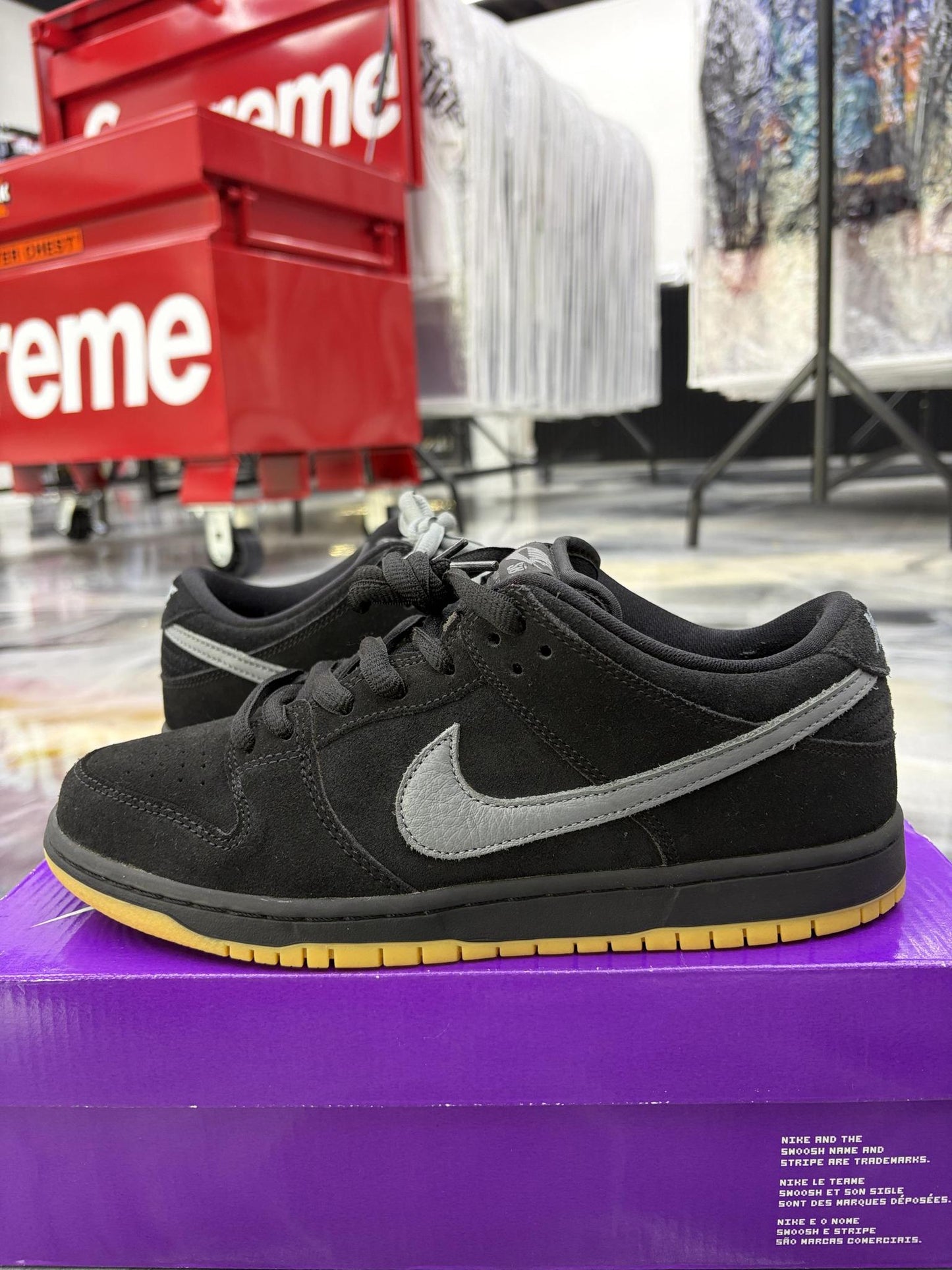 Nike SB Dunk Low "Fog" Used Size 8.5