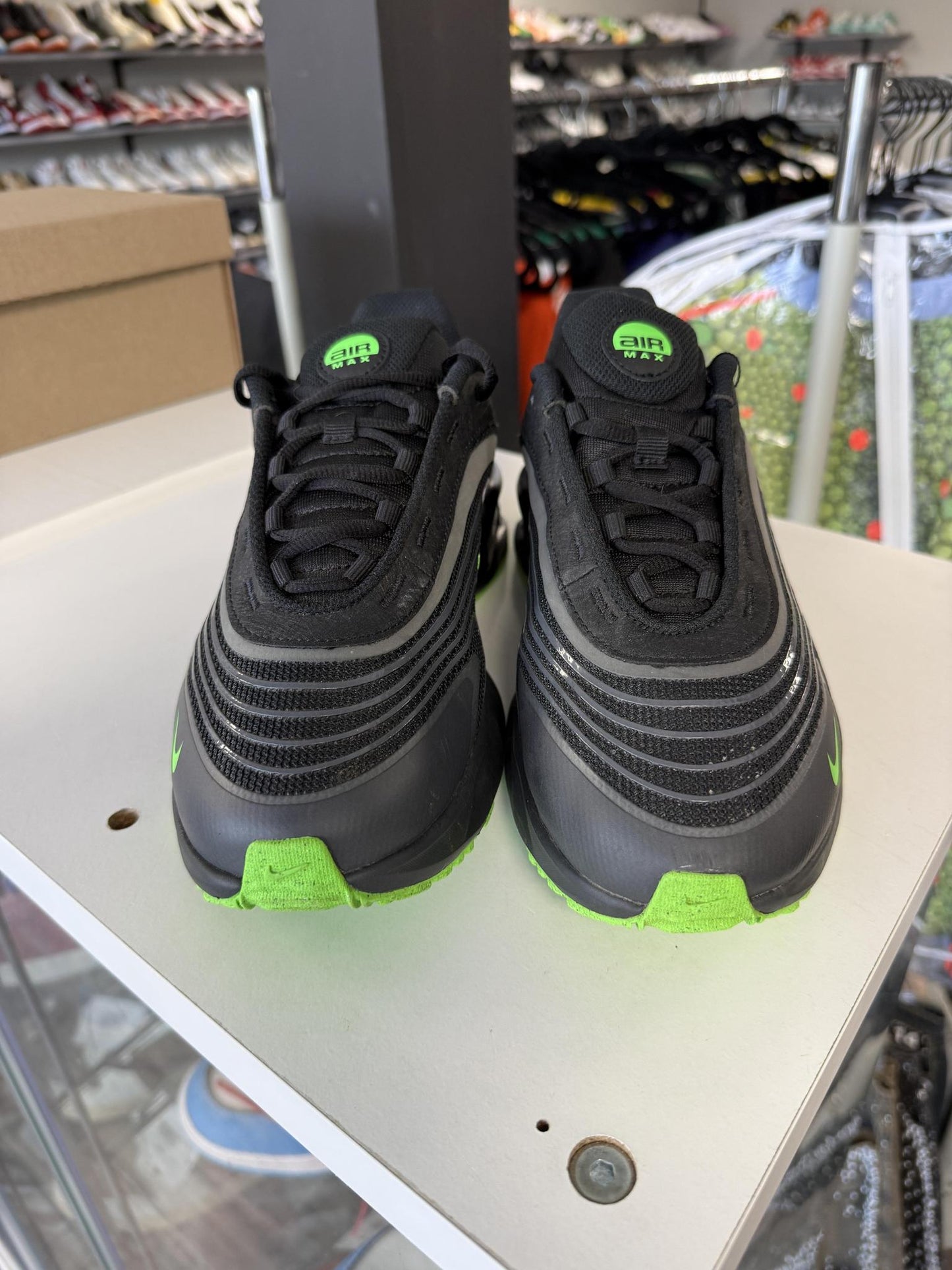 Air Max Fire "Black Green" Used Size 9